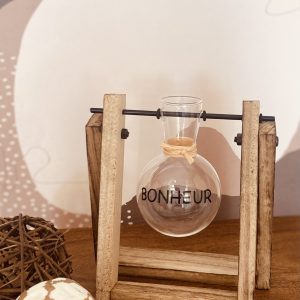 Photophore balancelle "Bonheur"