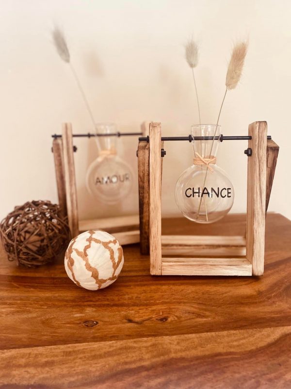 Photophore balancelle "Chance"