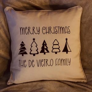 Coussin en coton Esprit Noël Family