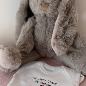 Body bébé “Le petit cœur de maman”