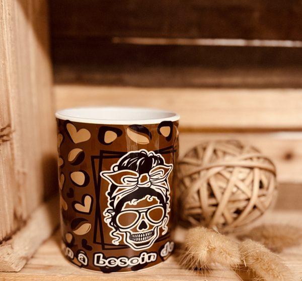 Mug “maman a besoin de son café"